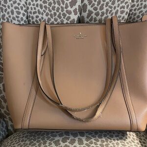 Kate Spade Camel Leather Tote